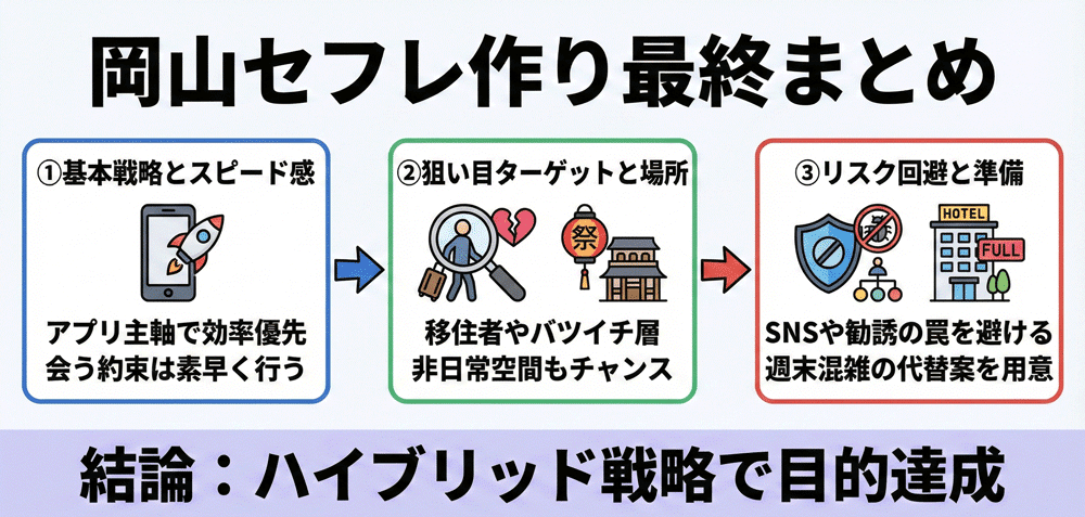 岡山のセフレ作りまとめ